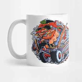 Unleash the Racket: Biker Rider Outlaw Apparel Mug